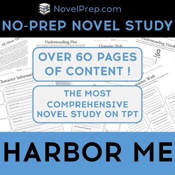 Harbor Me by Jacqueline Woodson Novel Study – No Prep!