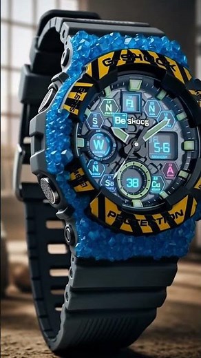 Casio G-SHOCK Breaking Bad Concept – Blue Crystal Lab Watch