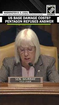 Pentagon scrambles after Sen. Murray presses on US Base damage costs during hearing!