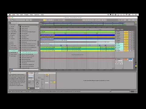 How to create a worship set of multiple songs in Ableton Live