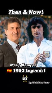 The Past and Present of some of the MOST memorable players we saw at the FIFA World Cup Spain 1982! 🔥🔥 . Follow us for more Nostalgia! . #fifaworldcup #worldcup #copamundial #copadomundo #mondiali | World Cup Fever