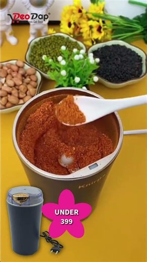 Small But POWERFUL 💪 Spice & Coffee Grinder!