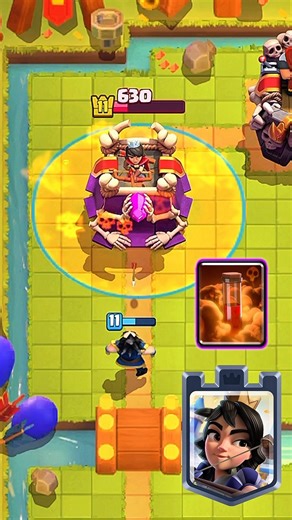 1 hp tutorial 🔥 part 57 💥 #clashroyale #gaming #supercell