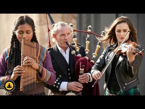 Andean Relax Fusion – Bagpipes & Violin for Sleeping, Healing, Peace