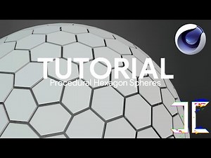 Tutorial: How to create procedural hexagon spheres in Cinema 4D | ][