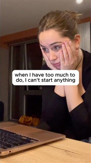 if you can’t start, start small 😐😐 #adhd #neurodivergent #focus #productivity