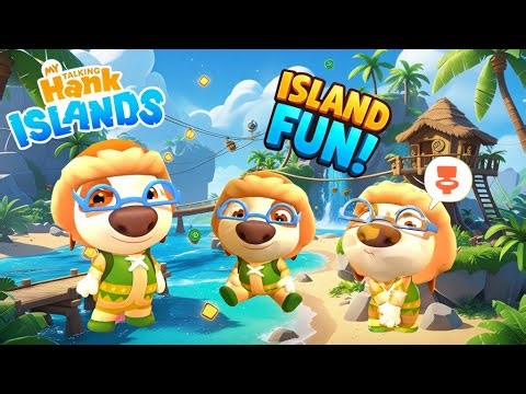 Hank’s FUNNIEST Island Adventure Yet! 😂🌴 | My Talking Hank: Islands