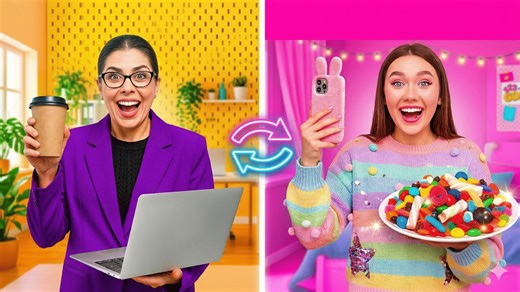 Mama und Tochter tauschen ihre Leben!