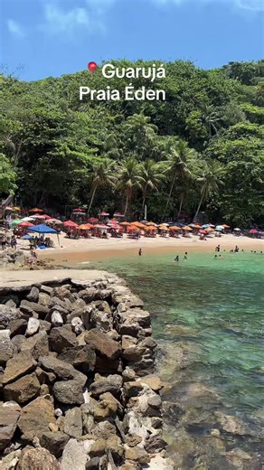 Guarujá praia Éden #praia #guaruja #verao #sol #vibe @Luma