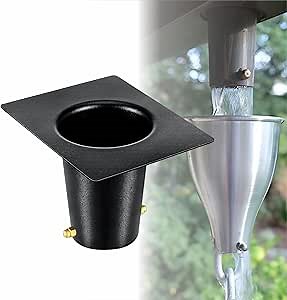 Amazon.com : Qkansiw Rain Chains Gutter Adapter for Outside Gutters Downspout, 1 Pcs : Patio, Lawn & Garden
