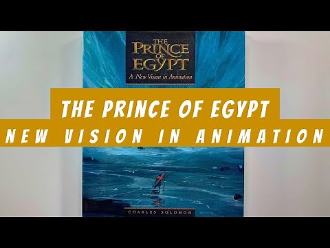The Prince of Egypt A New Vision in Animation (flip through) Artbook