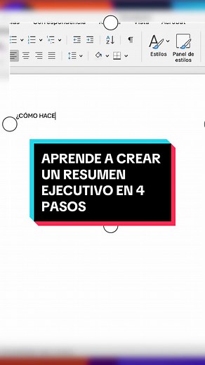 Crea Resumen Ejecutivo en 5 Pasos Efectivos