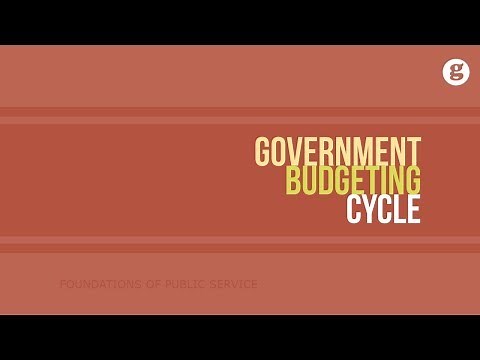 Government Budgeting Cycle