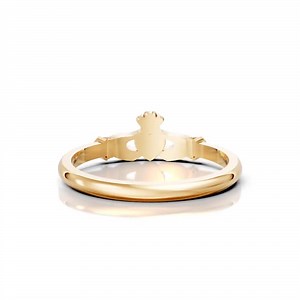 Dainty Claddagh Ring 14K Gold Heart Shape Celtic Ring Irish Crown Wedding Engagement Ring Friendship Band Traditional Claddagh Celtic Ring - Etsy