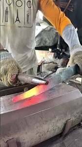 Forging process #medievalblacksmith #forgedfromiron #tools