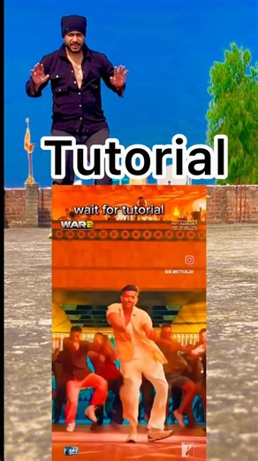 Mrityunjay_07 on Instagram: "Jana be Ali Tutorial @hrithikroshan @jrntr #tutorial"