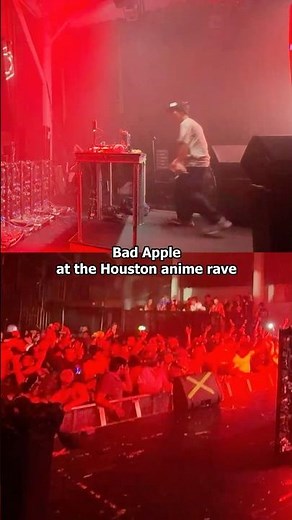 Bad Apple at the Houston anime rave
