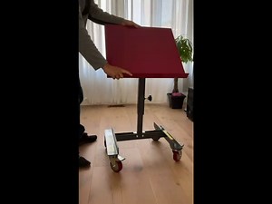 Tilting Work Stand, 150lbs Capacity, Steel, 22x21", 28 to 38" Height, 45 Degree Tilting Work Table/Tilting Stand Pake Handling Tools