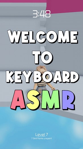 Get some rest! 🌹 #fyp #foryou #fidgets #asmr #sleep #heyrosalina #roblox #girl #towerofhell #girlgamer #relax #obby #keyboardasmr