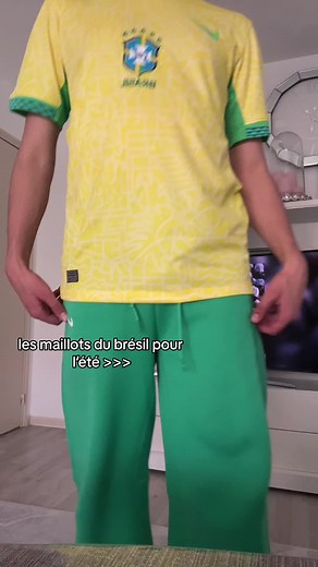 Idées de tenues avec maillot de foot du Brésil