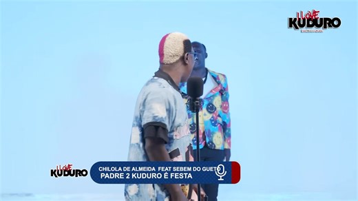 Acompanha agora à performance de Chilola de Almeida ft Sebem do Gueto com a música ‘’Padre 2 Kuduro é Festa’’ #ilovekuduro #kuduro #tudopelokuduro | I Love Kuduro