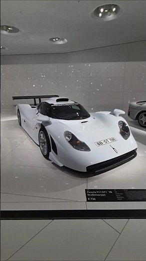 Porsche 911 GT1 98y supercar and racecar in Porsche museum #porsche #supercar #racecar