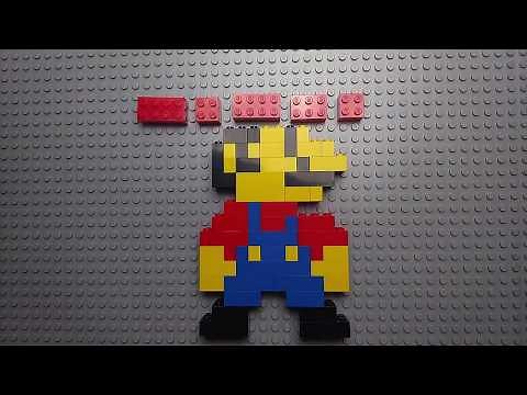 Lego Classic "MARIO Super Mario Bros" - Building Instructions for Kids/Children - Tutorial
