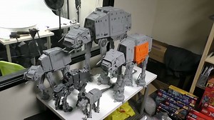【砌砖小哥】乐高MOC展示 -- 星球大战AT-AT和 AT-ACT