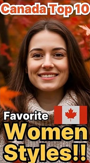 Top 10 Most Beautiful Canadian Women | Ranking Shorts