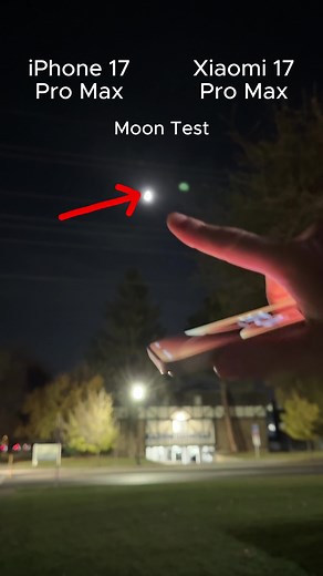 Xiaomi 17 Pro Max vs iPhone 17 Pro Max Night Mode Comparison