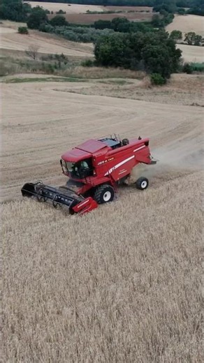 Il meglio della Laverda 255: la trebbiatura vista dall'alto