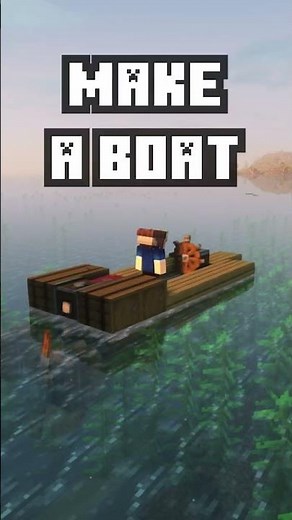 How To Make a Boat - Create Aeronautics Tutorial for Beginners #createaeronautics #minecraft
