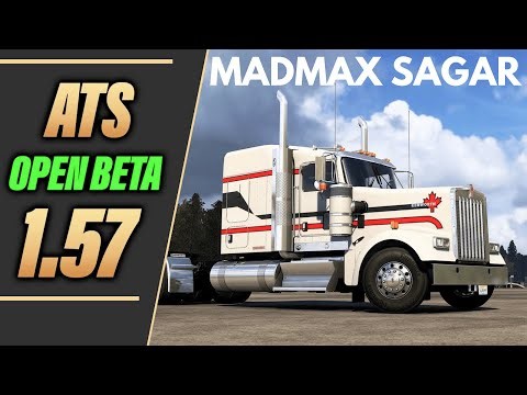 ATS 1.57 Open Beta LIVE Gameplay | New Updates