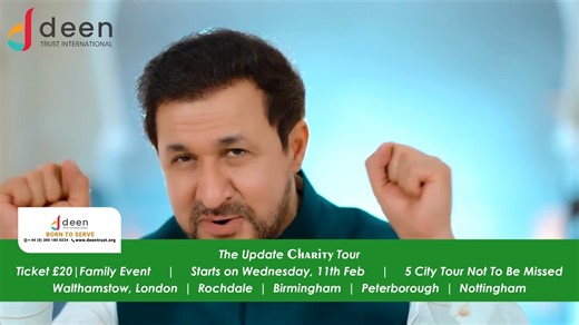 Join us in Nottingham, Rochdale, London, Peterborough & Birmingham for a memorable evening (with 3-course dinner) with Rahim Shah (Pakistani Singer) and Brother Abdullah (Nasheed Artist) in support of raising funds for the Deen Trust Village in Sindh, Pakistan. For more info and tickets call 447845730315 or visit https://events.deentrust.org | Deen Trust International