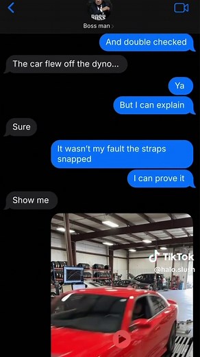 Was it my fault?😭😭 #textingstories #challenger #dodge #mechanic #cartok