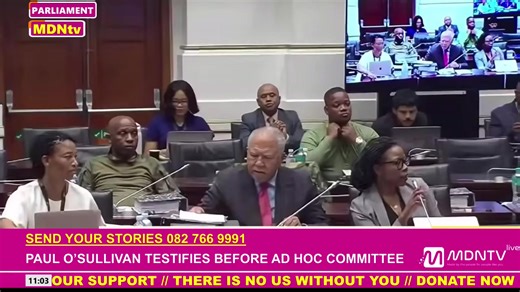 AD HOC COMMITTEE HEARINGS LIVE | PAUL O’SULLIVAN UNDER OATH | PARLIAMENT | 10 FEBRUARY 2026 | MDN News