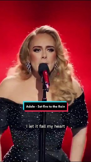 Adele Set Fire to the Rain Acoustic Performance