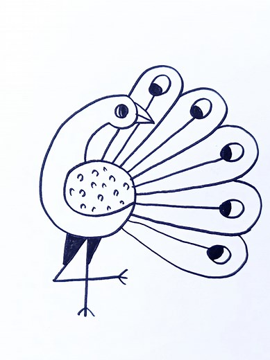 Peacock Drawing: A Step-by-Step Guide
