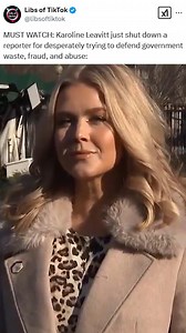"Why is the media so against cutting waste, fraud, and abuse? We will not be deterred by people like you." | Libs of Tik Tok
