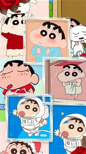 shinchan cute edits #cartoon #shinchan #cute #shinchan
