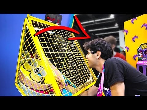 Idiot Cheats at Arcade SkeeBall!