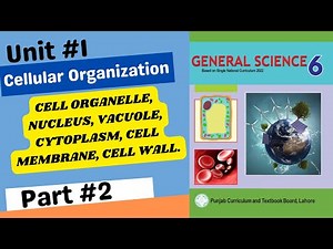 Class 6 new science book part 2 || cellular organization || Class 6 new general science book 2023
