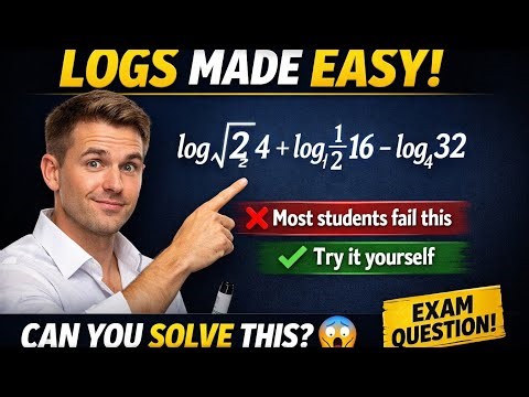 99% of Students Struggle With Logarithms… Until They See This!