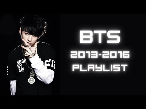 BTS Old Songs Playlist | 2013 - 2016