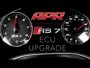 APR RS7 4.0T ECU Upgrade vs Stock - Acceleration