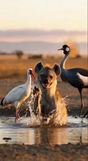Hyena's Laugh is So Contagious! 😂