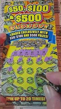 florida lotto $10 BLOWOUT scratch off #floridalottery #lottery #scratch