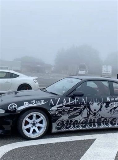 прошу прощения, начало немного лагает( #fyp #foryou #itasha #japancars #japan