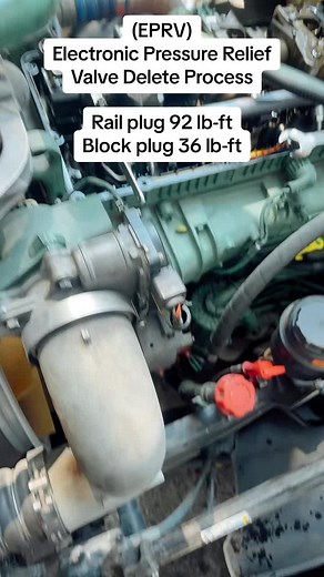 EPRV DELETE PROCESS #VOLVO#D13#fuel issues#volvotruck