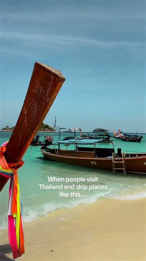 Is this the most beautiful island in Thailand? 🏝️ Often dubbed the Maldives of Thailand, Koh Lipe